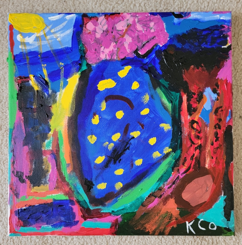 Lava River by artist Kaylie Ornelas